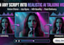 transform your voice or script into ai lip sync video